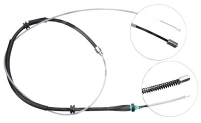 Трос тормоза ручного renault kangoo ii 08- l/p фото №1