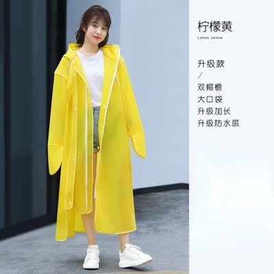 Motorcycle Bicycle Bike Raincoat for Men Women EVA