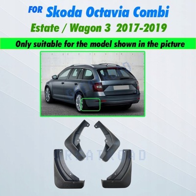 4PCS FOR SKODA OCTAVIA 3 UNIVERSAL WAGON ESTATE MK3 A7  