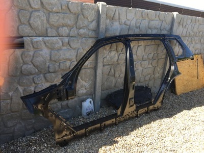 Обшивка блок двигателя порог подкрылок bmw x7 левый фото №1