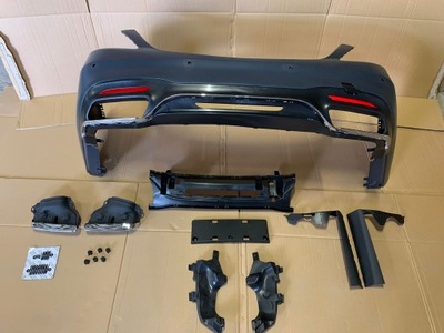 BUMPER TYLNY+KONCOWKI MERCEDES W222 18+ STYL AMG  