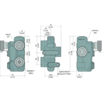 Webtec 3-wege stromregelventil vfd120rd200j 3/4 фото №1