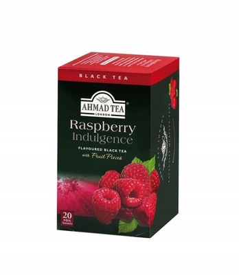 Ahmad Tea Raspberry Indulgence herbata 20 torebek