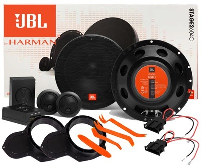 JBL STAGE2 604C ALTAVOCES VW PASSAT B6 B7 CC ALLTRA  