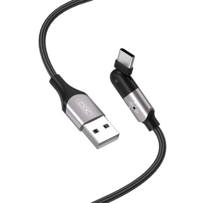XO kabel NB176 USB - USB-C 2.4A 1,2m czarny
