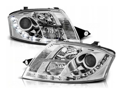 Лампы audi tt 8n 99-05 daylight led хром фото №1