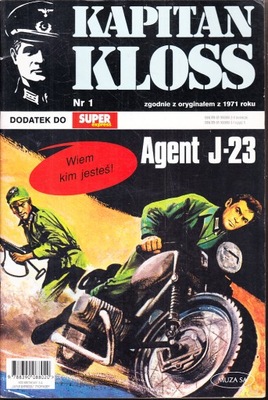 KAPITAN KLOSS * AGENT J-23 / komiks
