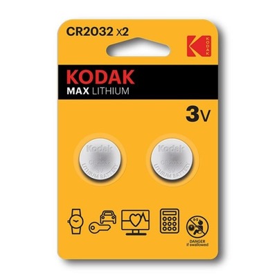 Bateria litowa Kodak CR2032 2 szt.