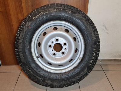 RUEDA FIAT DUCATO CONTI VAN CONTACT 100 - 215/75R16C - NUEVO - DOT 0118  