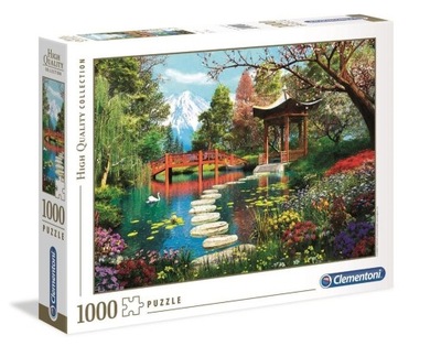 PUZZLE 1000 FUJI GARDEN, CLEMENTONI