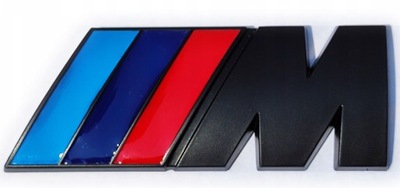 MPOWER BMW EMBLEMA INSIGNIA NEGRO MAT46X15 MSPORT  