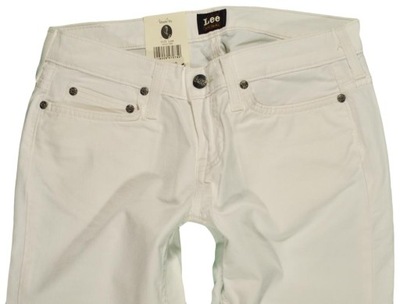 LEE spodnie dziewczece white LILLY _ 14Y 164cm