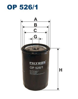 FILTRAS ALYVOS OP 526/1 FILTRON 