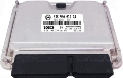 КОМП'ЮТЕР ECU SEAT LEON 1.9 038906012CA 0281010230