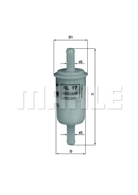 FILTER FUEL KL 97  