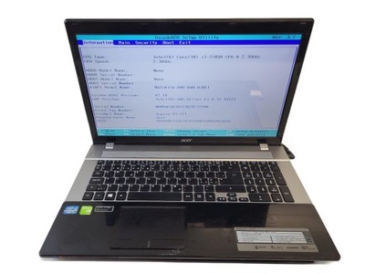 Acer Aspire V3-771G i3 2nd Gen