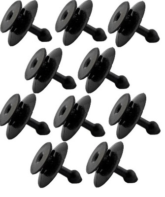 10x клипса клипсы обивка дверь ford fiesta ka puma фото №1