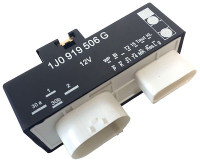 Блок керування модуль вентиляторів vw caddy golf iv polo фото №1