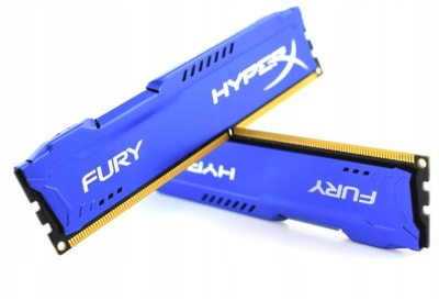 DDR3 2x4GB HyperX Fury 1600MHz cl10 GW 6m-cy SKLEP