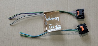 Citroen c3 iii штекер лампы перед 4 pin фото №1