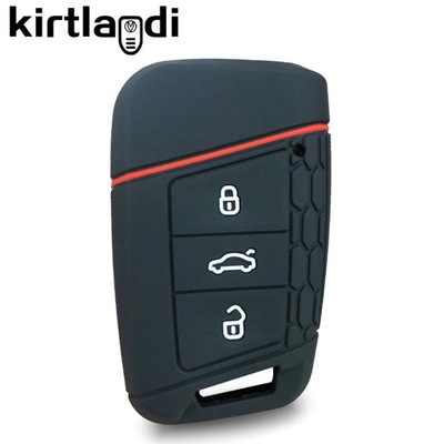 SHRY KEY CASE COVER FOR SKODA KODIAQ OCTAVIA RAPID FABIA KAROQ FOR VW PASSA  