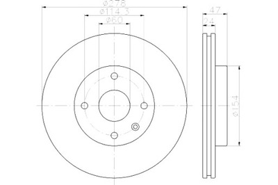 Mintex тормозные диски тормозные 2szt chevrolet epica 2.0 фото №1