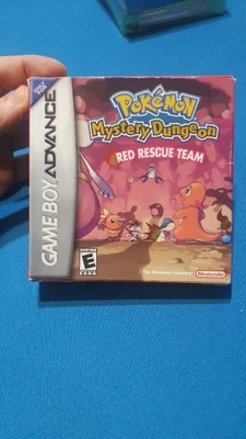 Pokemon Mystery Dungeon RED Rescue Team GBA Nintendo Game Boy KOMPLET