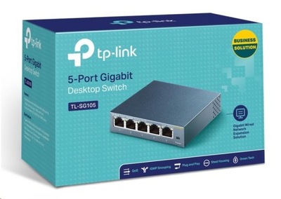 Tp-Link TL-SG105 switch 5 portów Gigabit