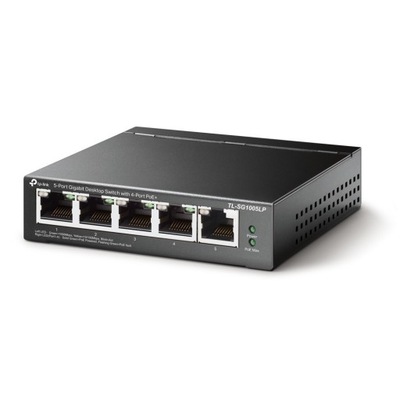 TP-LINK 5-Port GB Desktop Switch 4-Port PoE+