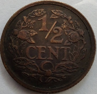 2080 - Holandia 1/2 centa, 1930