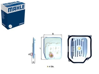 FILTRAS HIDRAULINIS AUTOMAT.SKB VW MAHLE 