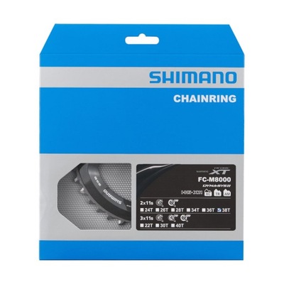 Tarcza Shimano Deore XT 38T-BD zębatka FC-M8000 38z