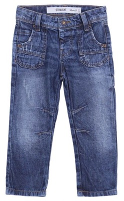 Proste jeansy z kieszeniami DENIM CO. 104 cm