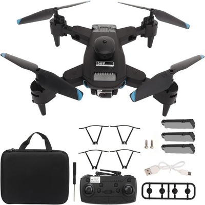 WARKOT DRON HD 4K DUAL CAMERA ZDALNE STEROWANIE QUADCOPTER lot W zawisie