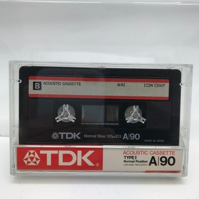 Kaseta - Kaseta magnetofonowa TDK A90 I