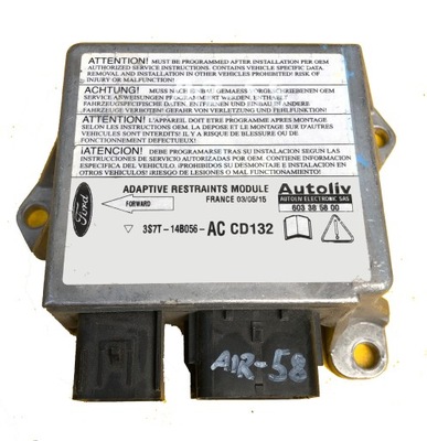 Ford mondeo датчик подушка безпеки 3s7t14b056 фото №1