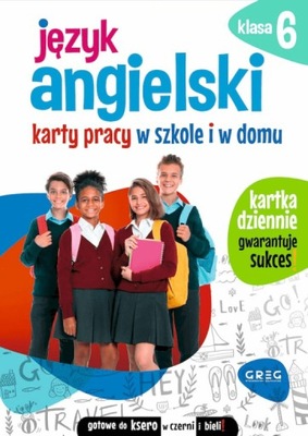 Język angielski. Karty pracy w szkole i w domu.