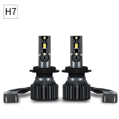 MINI LUCES CSP DIODO LUMINOSO LED H7 180W 30000LM 6000K FARO LUZ 2 PIEZAS  