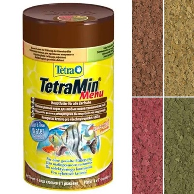 TETRA MIN MENU 100ml pokarm 4 pokarmy w jednym