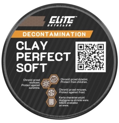 Miękka glinka do lakieru - Clay Perfect Soft 100g