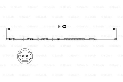 ДАТЧИК КОЛОДОК BOSCH 1 987 473 500 1987473500