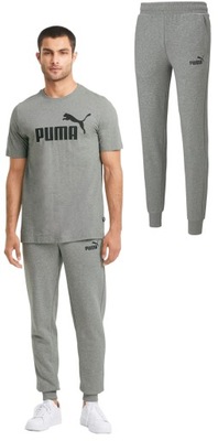 SPODNIE RURKI DRESOWE PUMA ESS SLIM PANTS TR