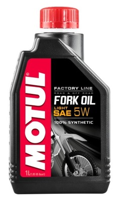 МАСЛО MOTUL FORK OIL FACTORY LINE LIGHT 5W