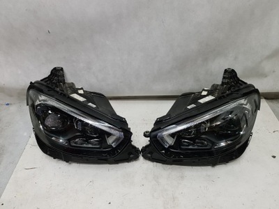 Комплект фары mercedes w213 lift фото №1