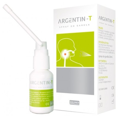 Argentin-T, spray do gardła, 20 ml