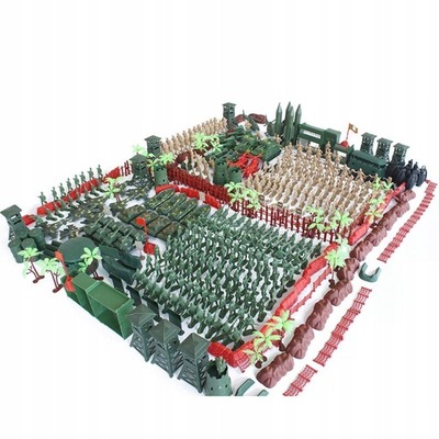 520 plastikowy żołnierz 5cm Army Figurki Playset