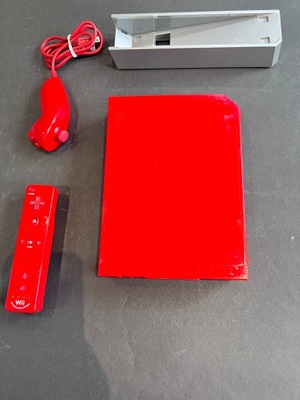 Nintendo Wii limitowana edycja Czerwona