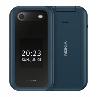 Nokia 2660 Flip 4G Dual Sim Niebieski +Ładowarka