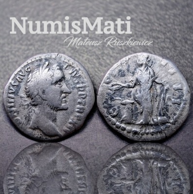 NumisMATI WS770 Denar Antoninus Pius 131-161 srebro, 2.78g/18mm