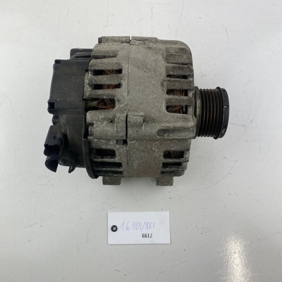 Valeo генератор peugeot partner expert citroen berlingo jumpy 1.6 tdci hdi фото №1